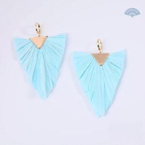 Boucles d'oreilles éventail Ramses élégantes et raffinées