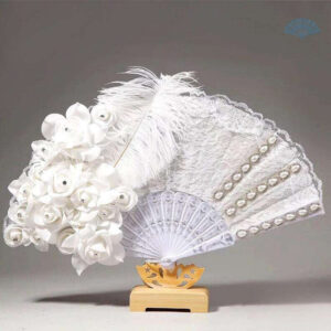Éventail chic pour mariage élégant