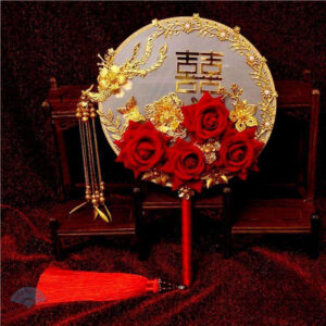 Éventail chinois élégant pour mariage traditionnel