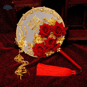 Accessoire raffiné en papier pour célébrations nuptiales