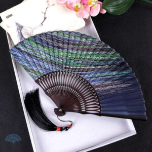 Éventail chinois en origami, élégant et décoratif