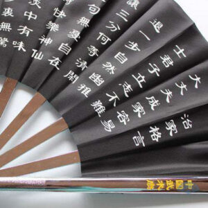 Accessoire Tai Chi, éventail rouge traditionnel en tissu léger