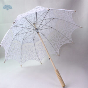 Accessoire vintage en dentelle blanche pour mariage