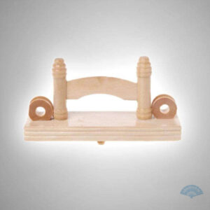 Porte éventail en bois naturel
